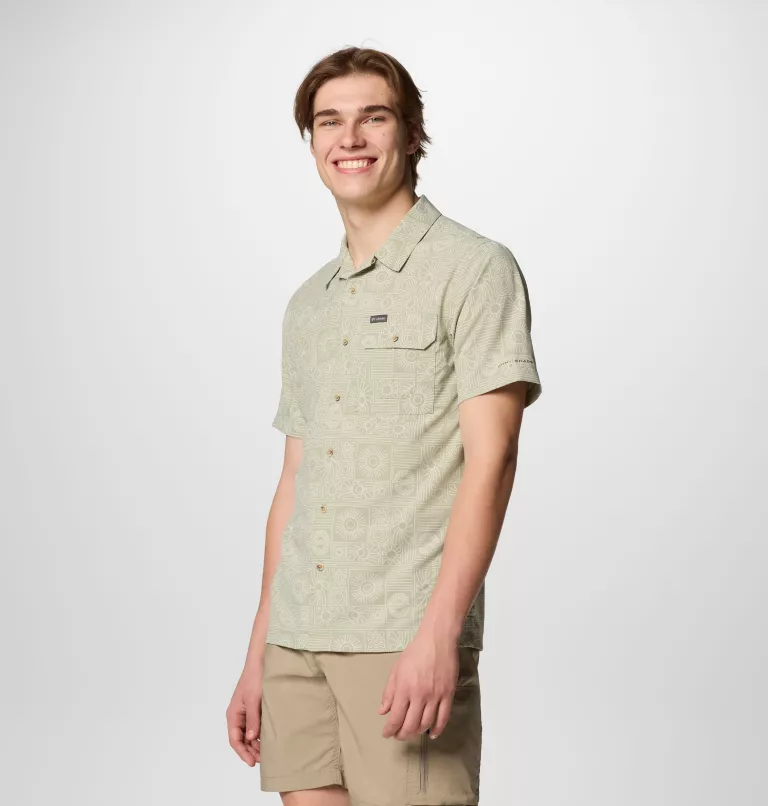 CAMISA MASCULINO COLUMBIA TECH TRAIL UTILITY PRINTED – foto 3